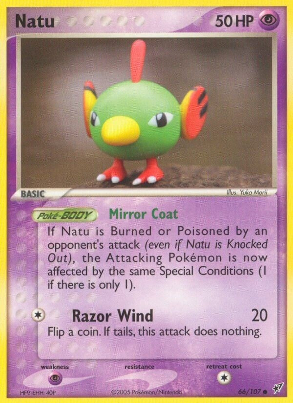 Image for Natu (66/107) (Deoxys) - Pokemon