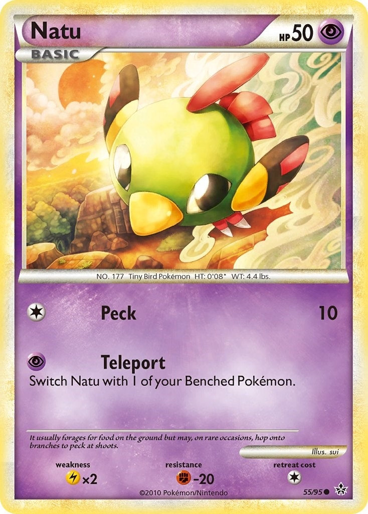 Image for Natu (55/95) (Unleashed) - Pokemon