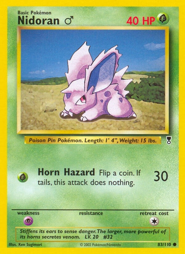 Image for Nidoran M (083/110) (Legendary Collection) - Pokemon