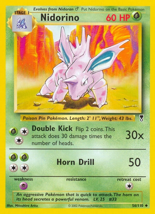 Image for Nidorino (056/110) (Legendary Collection) - Pokemon