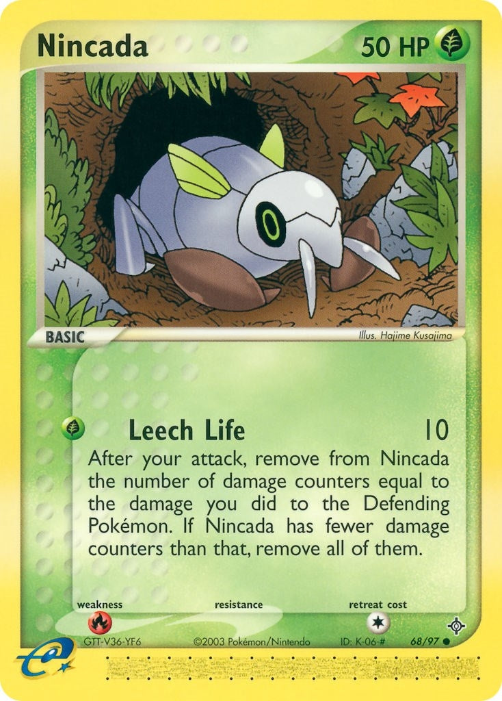 Image for Nincada (68/97) (Dragon) - Pokemon