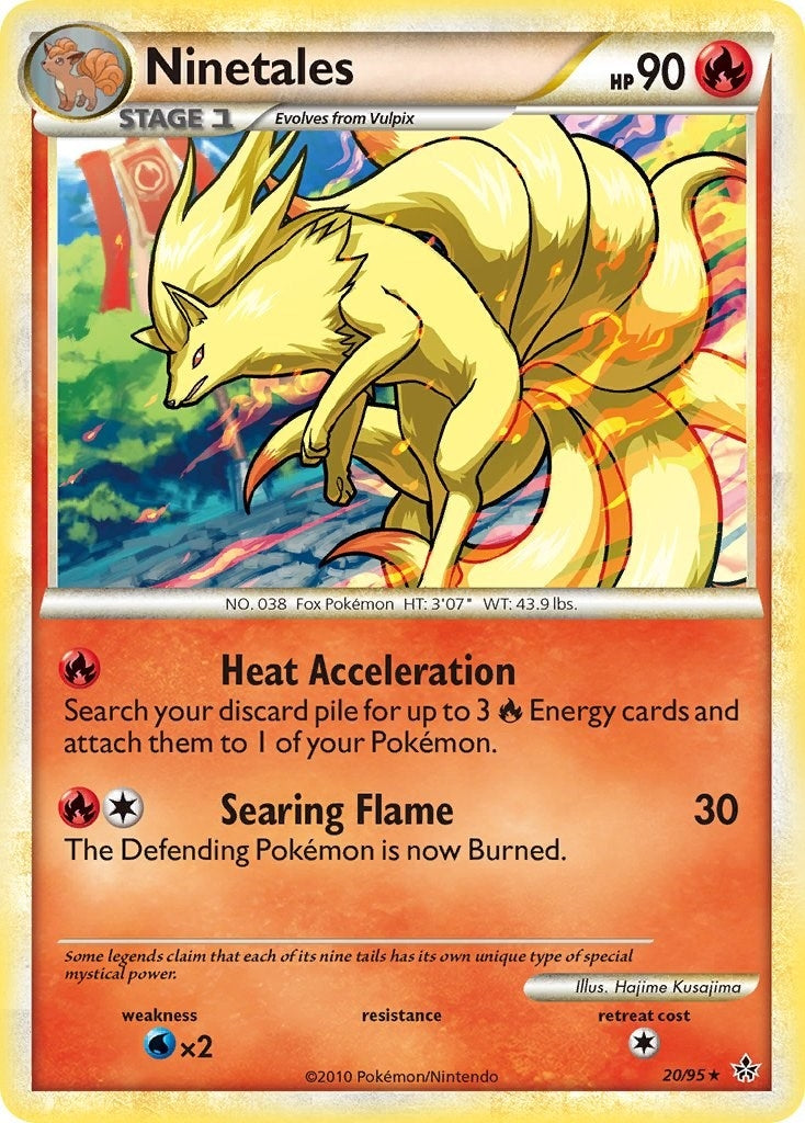 Image for Ninetales (20/95) (Unleashed) - Pokemon