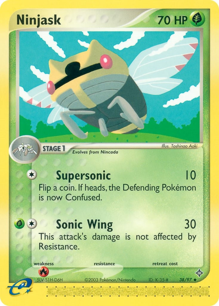 Image for Ninjask (38/97) (Dragon) - Pokemon