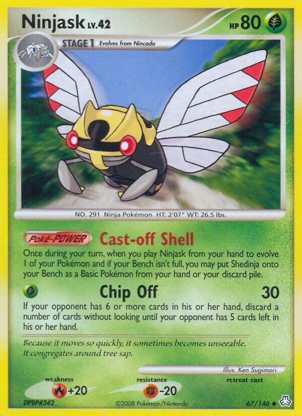 Image for Ninjask (67/146) (Legends Awakened) - Pokemon