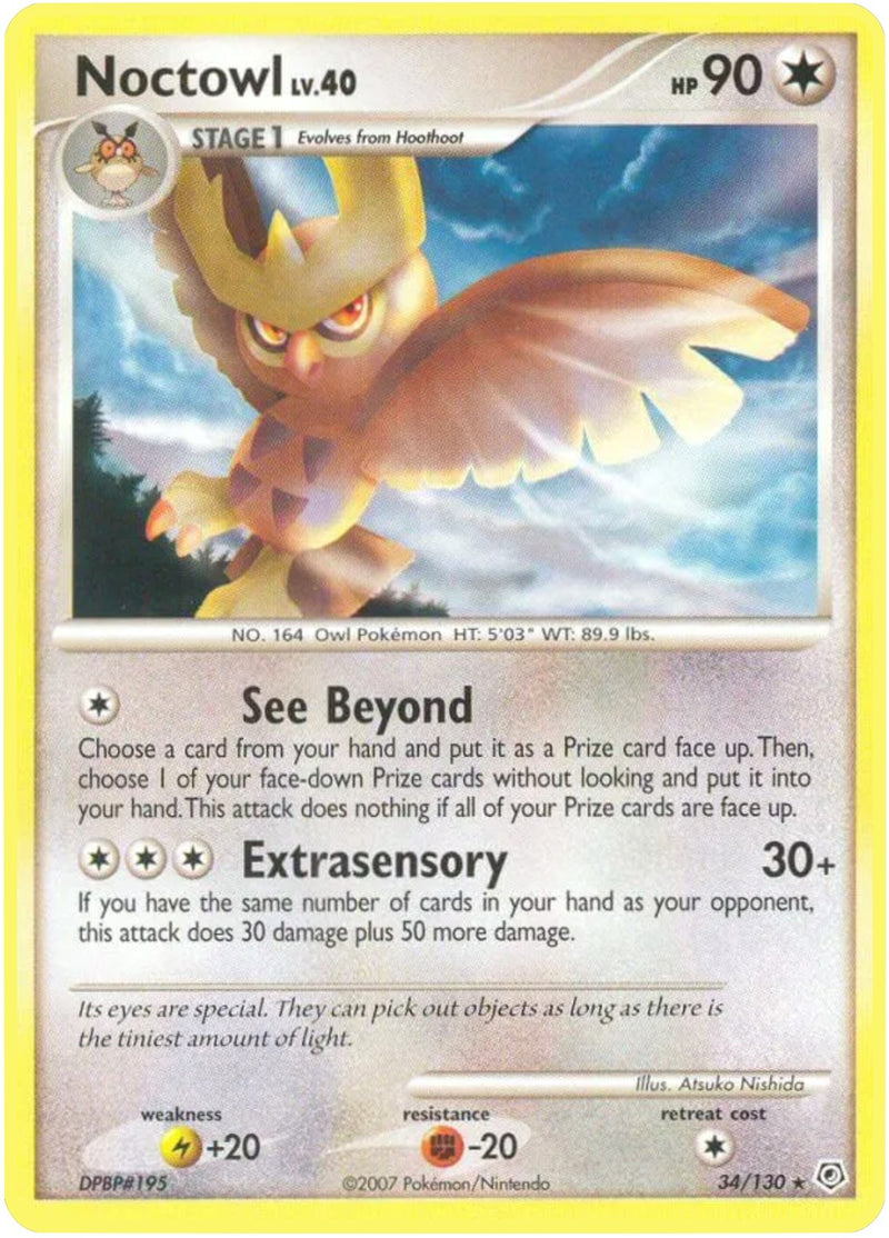 Image for Noctowl (34/130) (Diamond and Pearl) - Pokemon