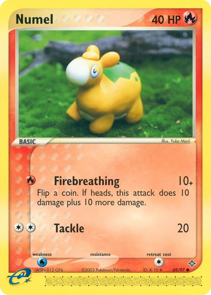 Image for Numel (69/97) (Dragon) - Pokemon