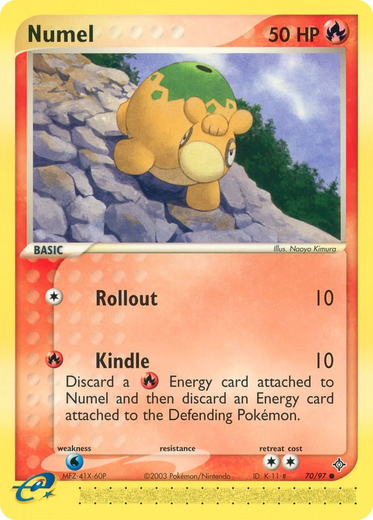 Image for Numel (70/97) (Dragon) - Pokemon