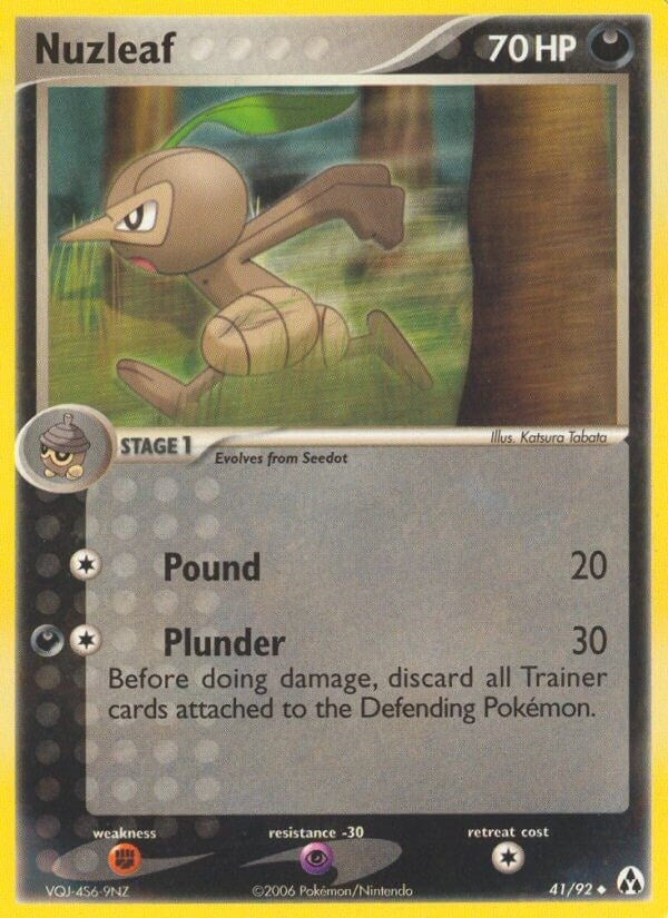 Image for Nuzleaf (41/92) (Legend Maker) - Pokemon