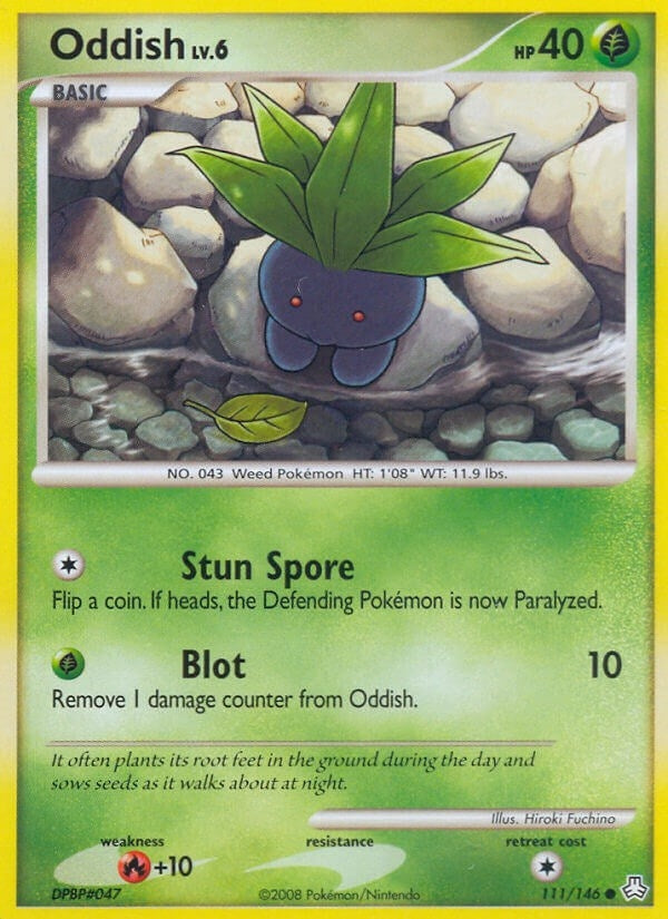 Image for Oddish (111) (111/146) (Legends Awakened) - Pokemon