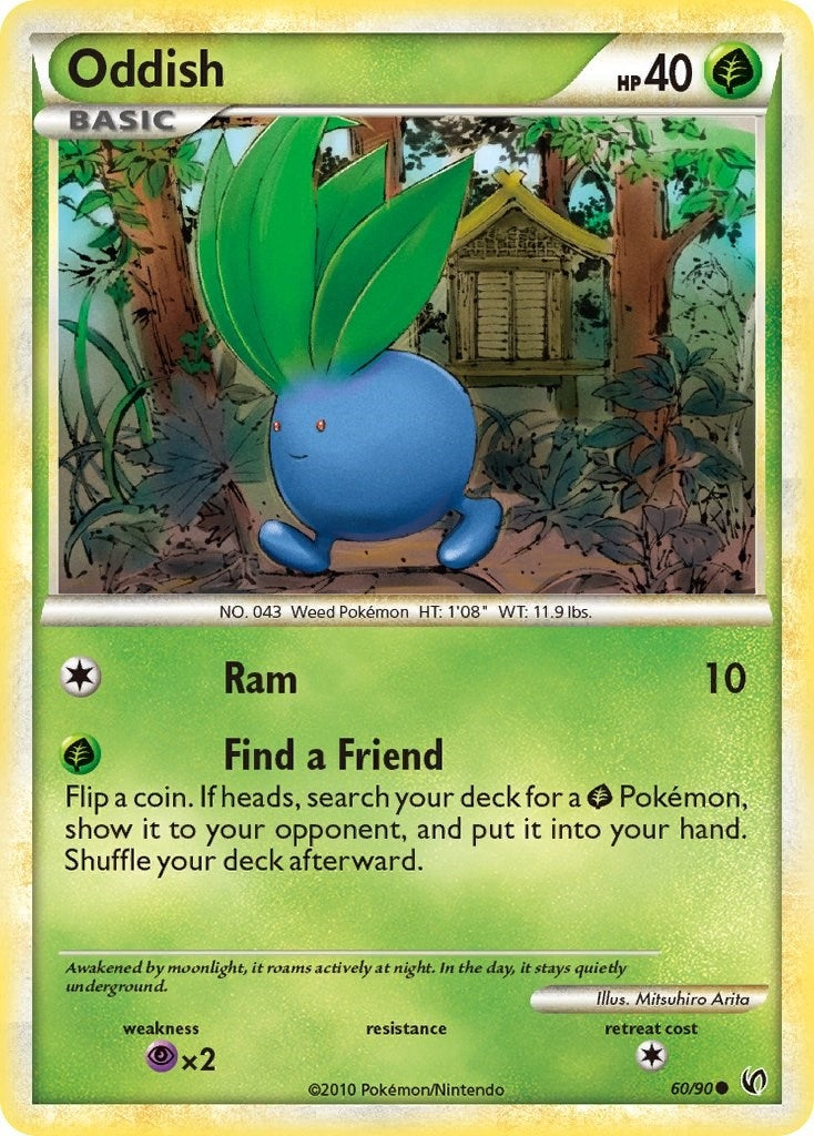 Image for Oddish (60/90) (Undaunted) - Pokemon