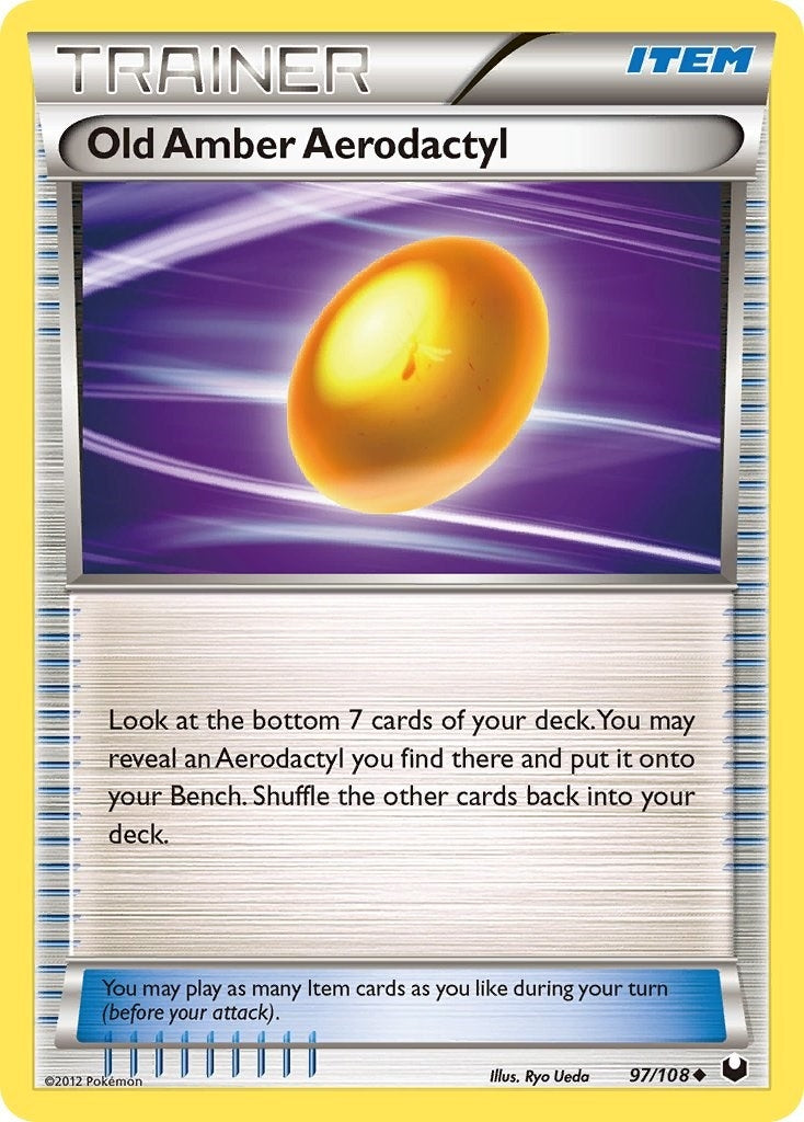 Image for Old Amber Aerodactyl (97/108) (Dark Explorers) - Pokemon