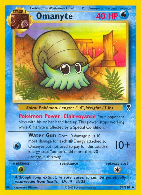 Image for Omanyte (057/110) (Legendary Collection) - Pokemon