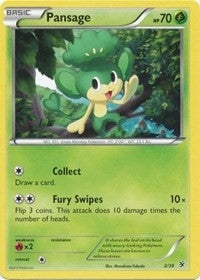 Image for Pansage (2/39) (Kalos Starter Set) - Pokemon