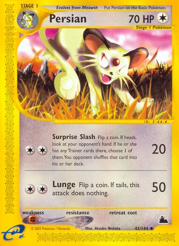 Image for Persian (042/144) (Skyridge) - Pokemon