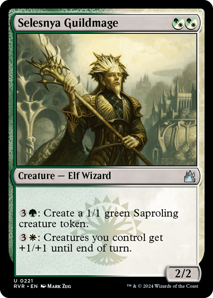 Selesnya Guildmage (RVR-221) - Ravnica Remastered