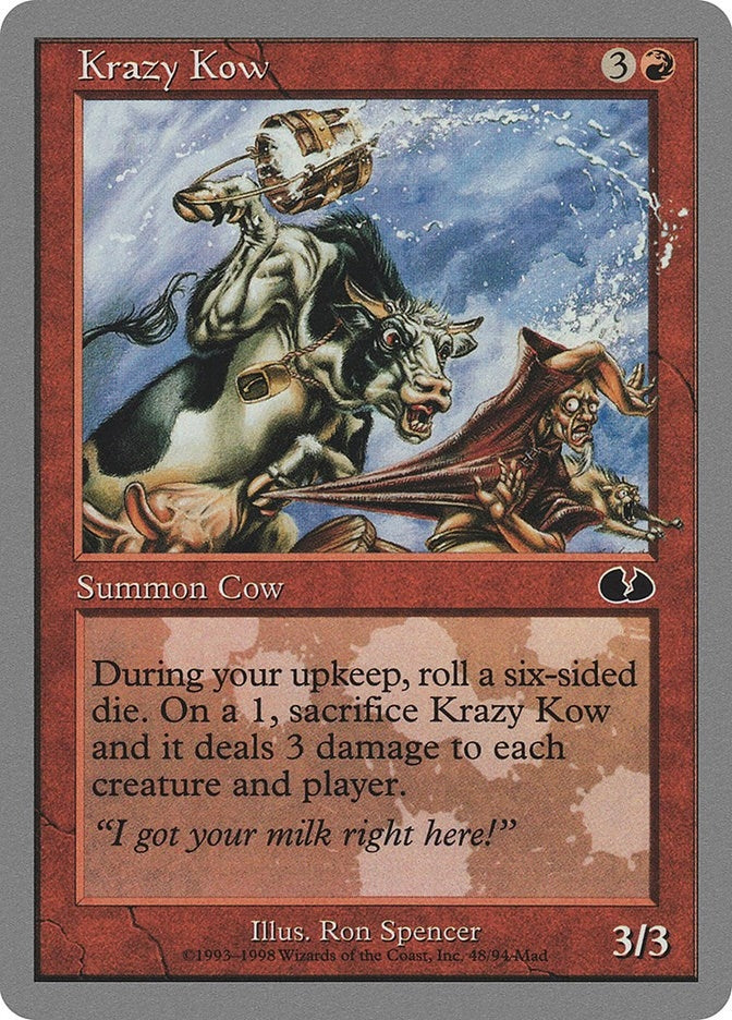 Krazy Kow (48) (Unglued)