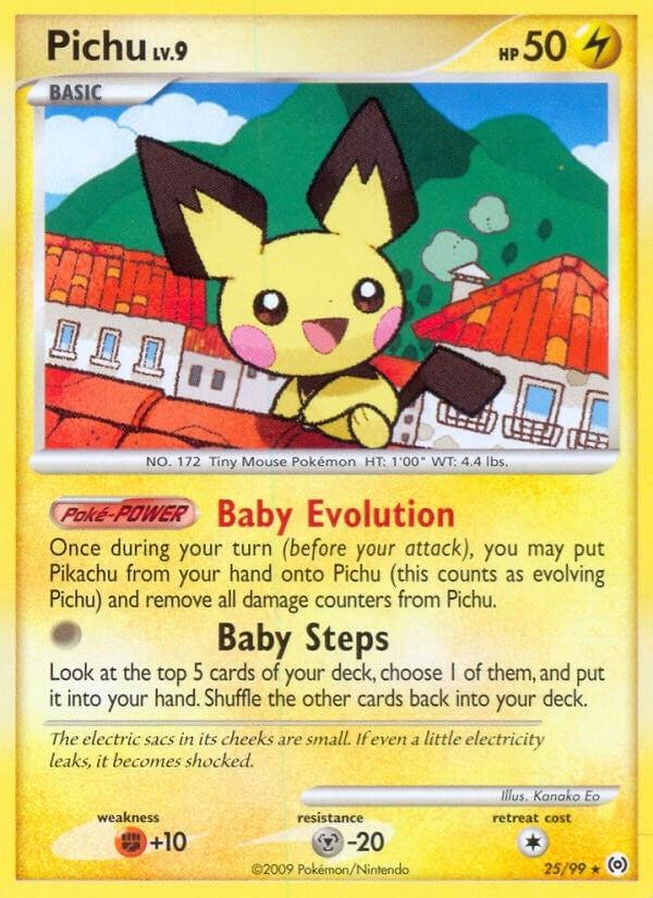 Image for Pichu (25/99) (Arceus) - Pokemon