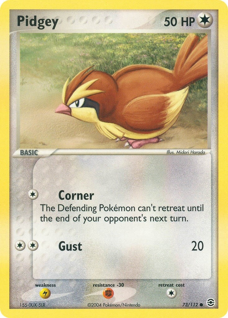 Image for Pidgey (73/112) (FireRed & LeafGreen) - Pokemon
