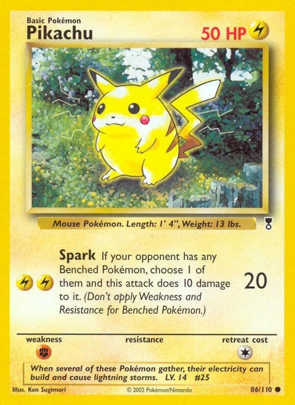 Image for Pikachu (086/110) (Legendary Collection) - Pokemon