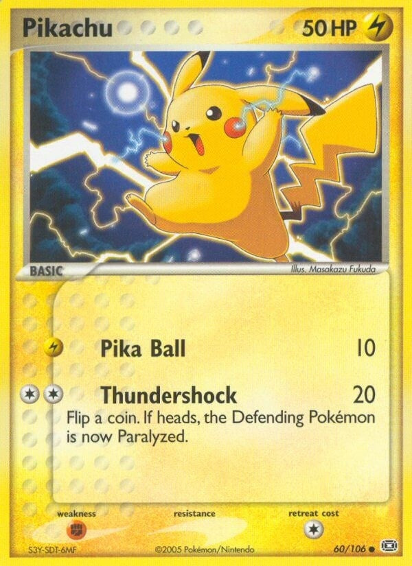 Image for Pikachu (60/106) (Emerald) - Pokemon