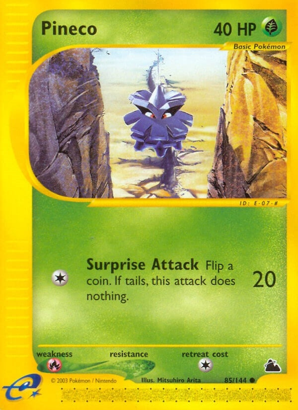 Image for Pineco (85) (085/144) (Skyridge) - Pokemon