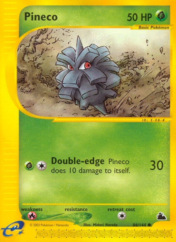 Image for Pineco (86) (086/144) (Skyridge) - Pokemon