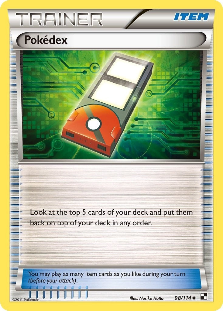 Image for Pokedex (98/114) (Black and White) - Pokemon