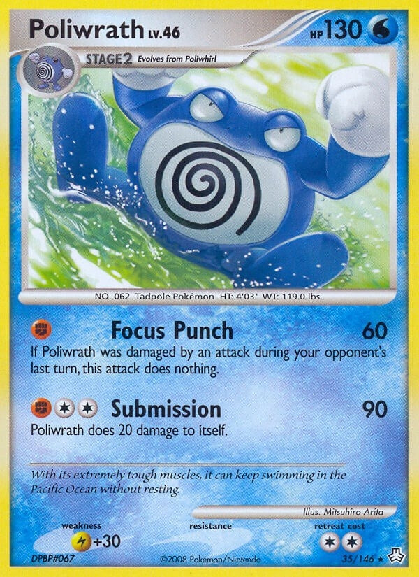 Image for Poliwrath (35/146) (Legends Awakened) - Pokemon