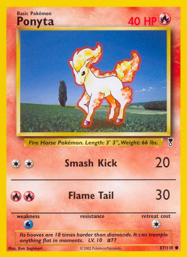 Image for Ponyta (087/110) (Legendary Collection) - Pokemon
