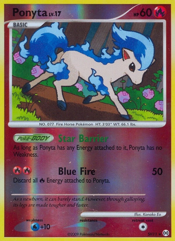 Image for Ponyta (Shiny) (SH11) (Arceus) - Pokemon