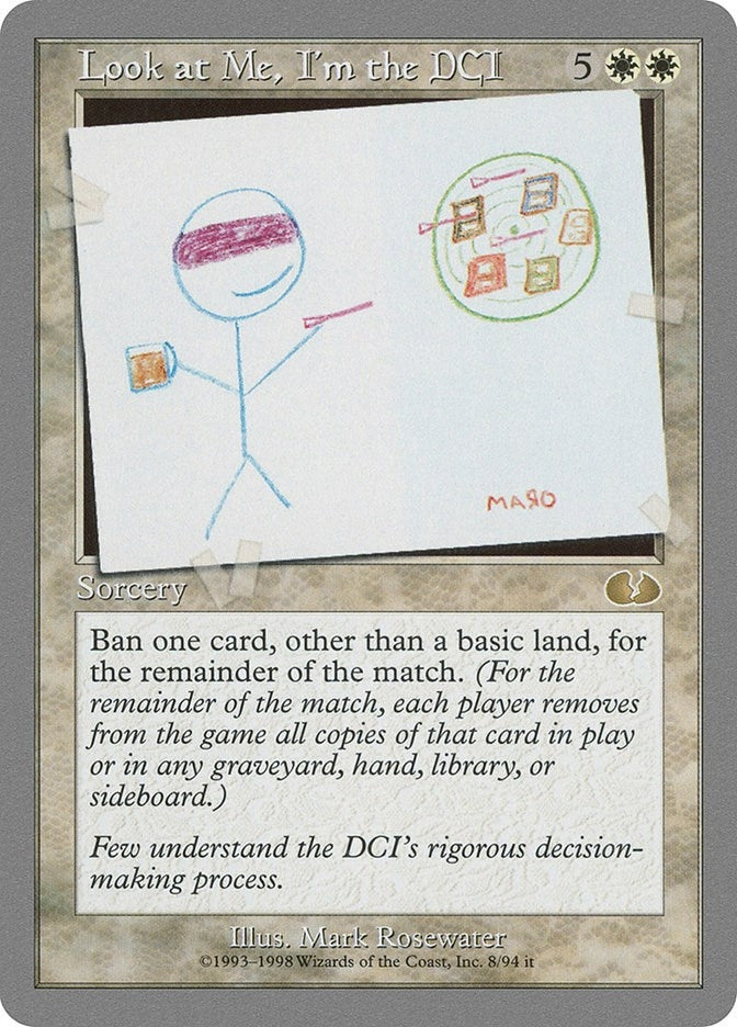 Look at Me, I'm the DCI (8) (Unglued)