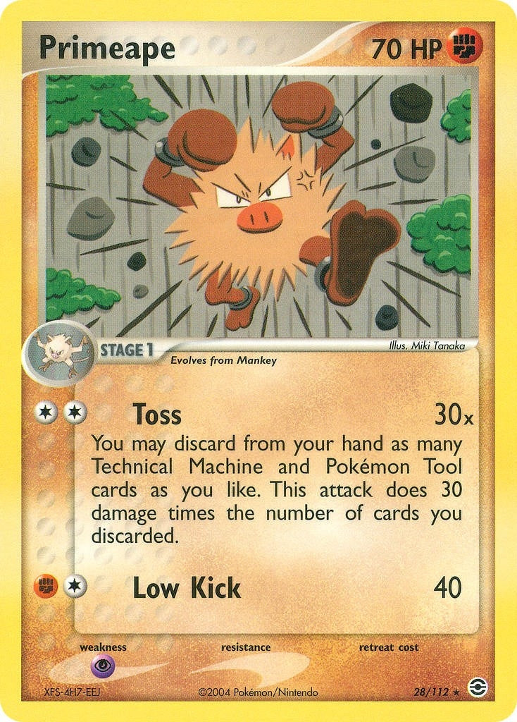 Image for Primeape (28/112) (FireRed & LeafGreen) - Pokemon