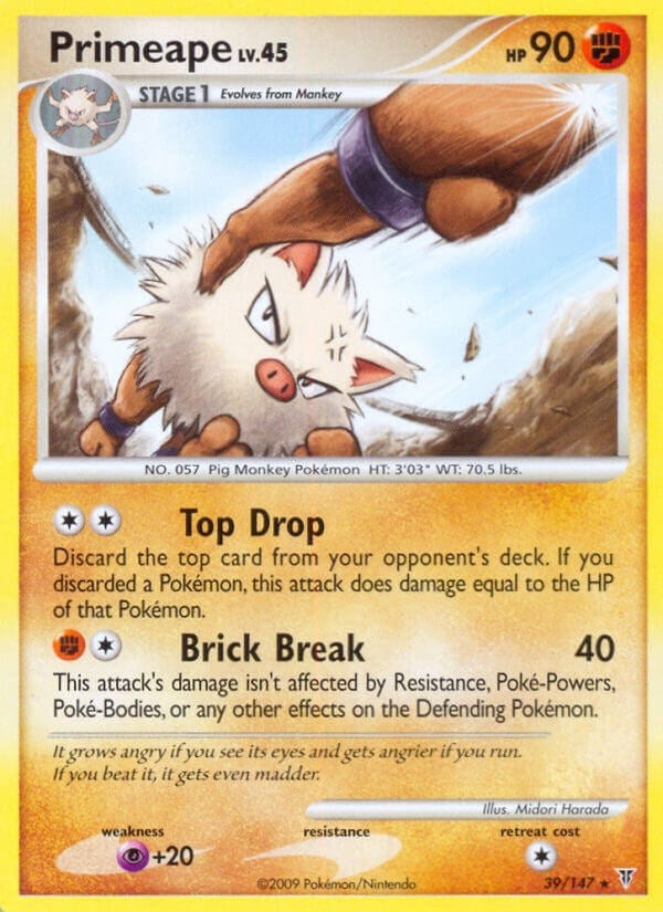 Image for Primeape (39) (Supreme Victors) - Pokemon