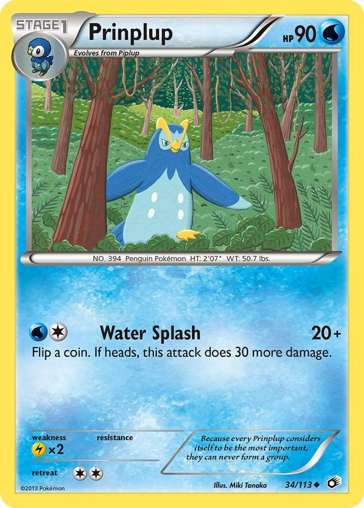 Image for Prinplup (34/113) (Legendary Treasures) - Pokemon