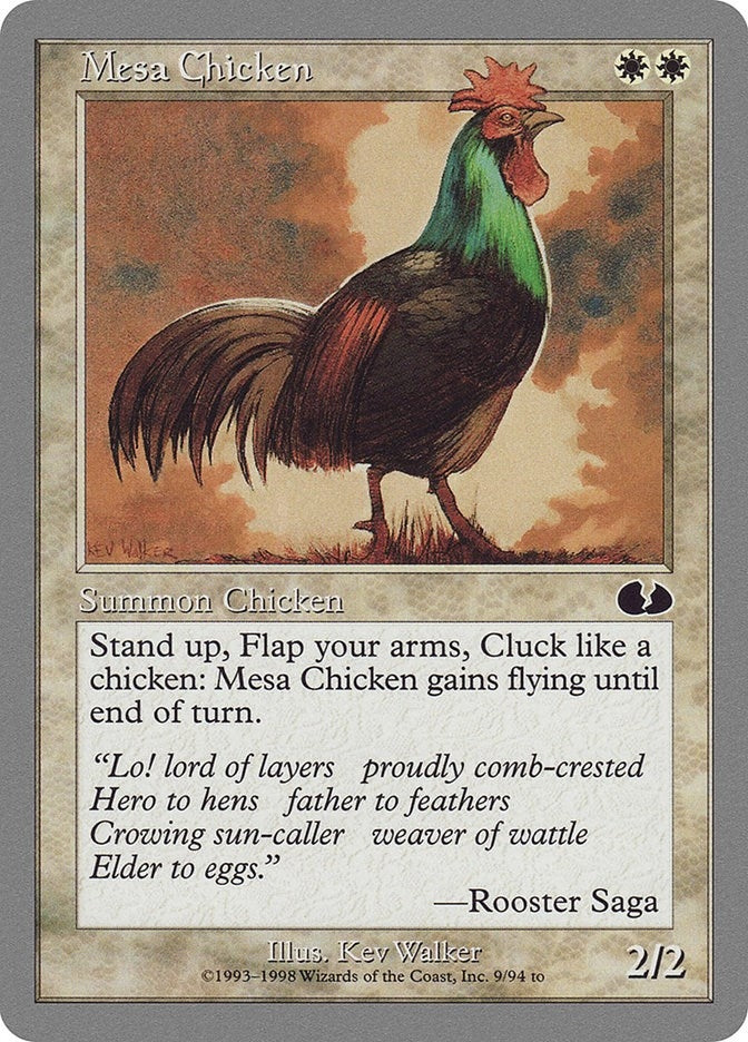Mesa Chicken (9) (Unglued)