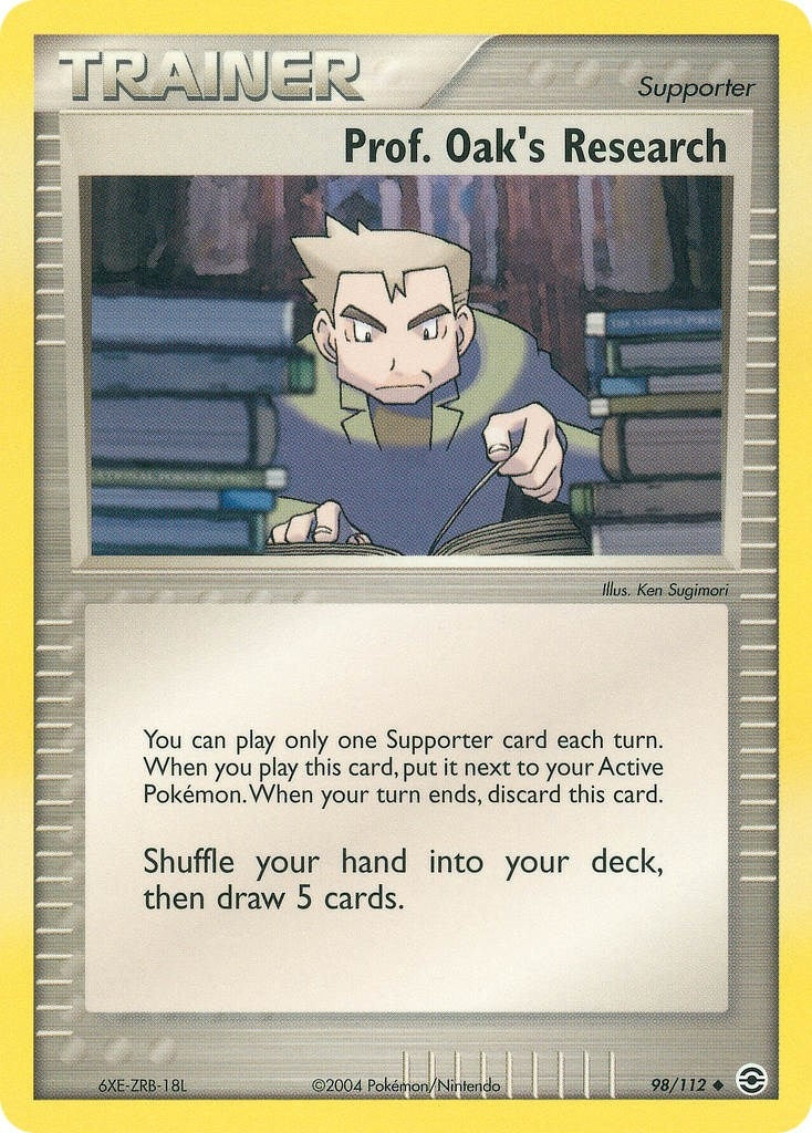 Image for Prof. Oak's Research (98/112) (FireRed & LeafGreen) - Pokemon