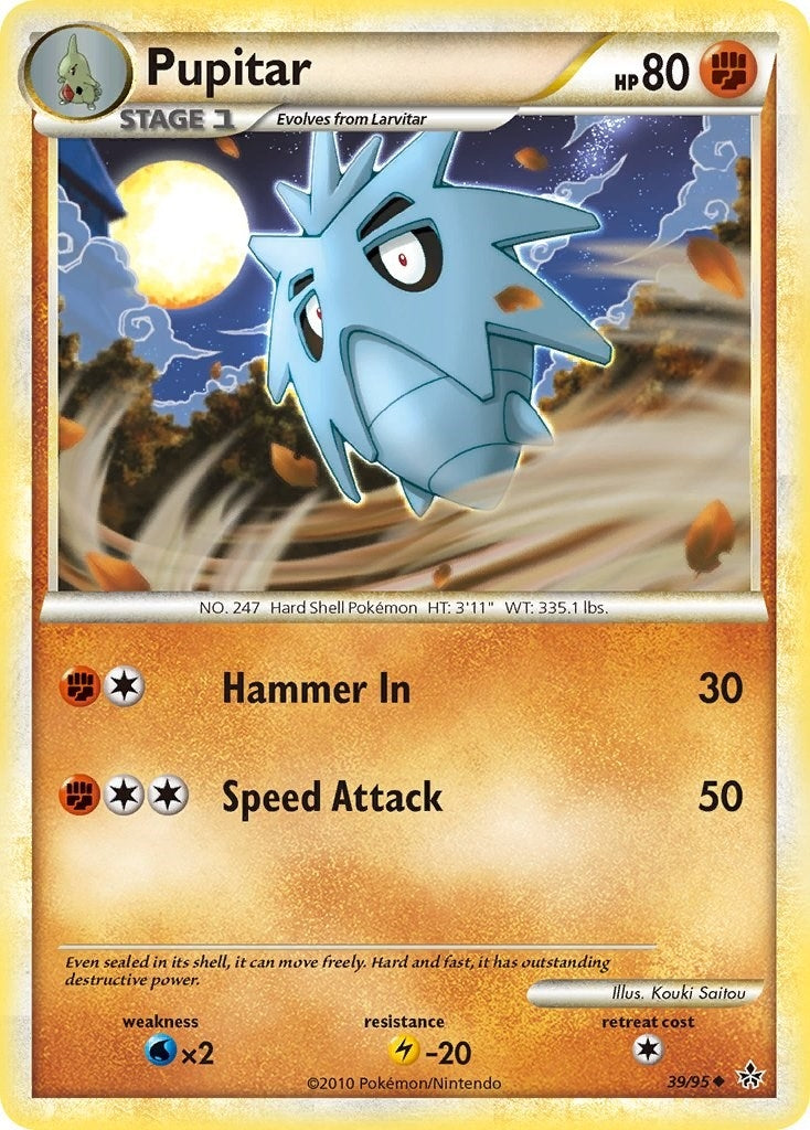 Image for Pupitar (39) (39/95) (Unleashed) - Pokemon