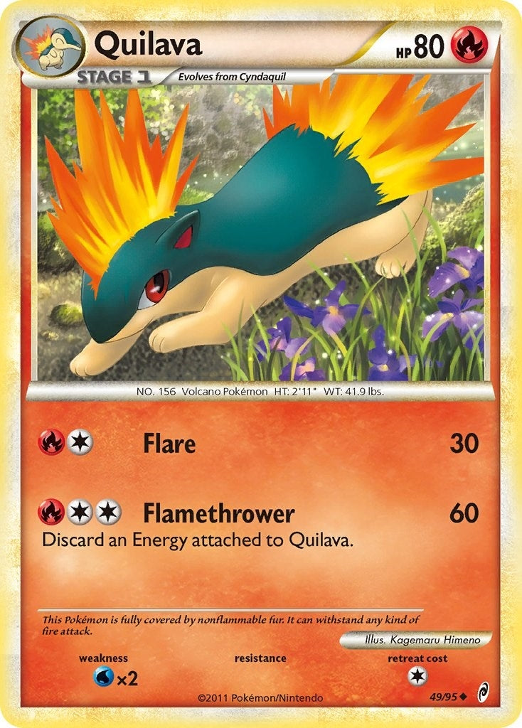 Image for Quilava (49/95) (Call of Legends) - Pokemon