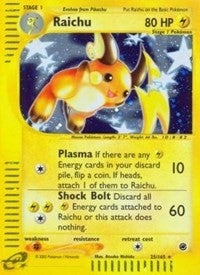 Image for Raichu (25) (025/165) (Expedition) - Pokemon