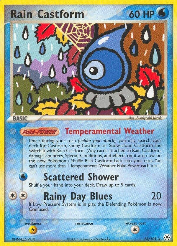 Image for Rain Castform (23/101) (Hidden Legends) - Pokemon