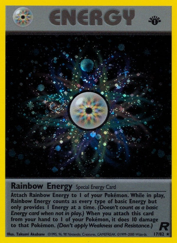 Image for Rainbow Energy (17) (17/82) (Team Rocket) - Pokemon