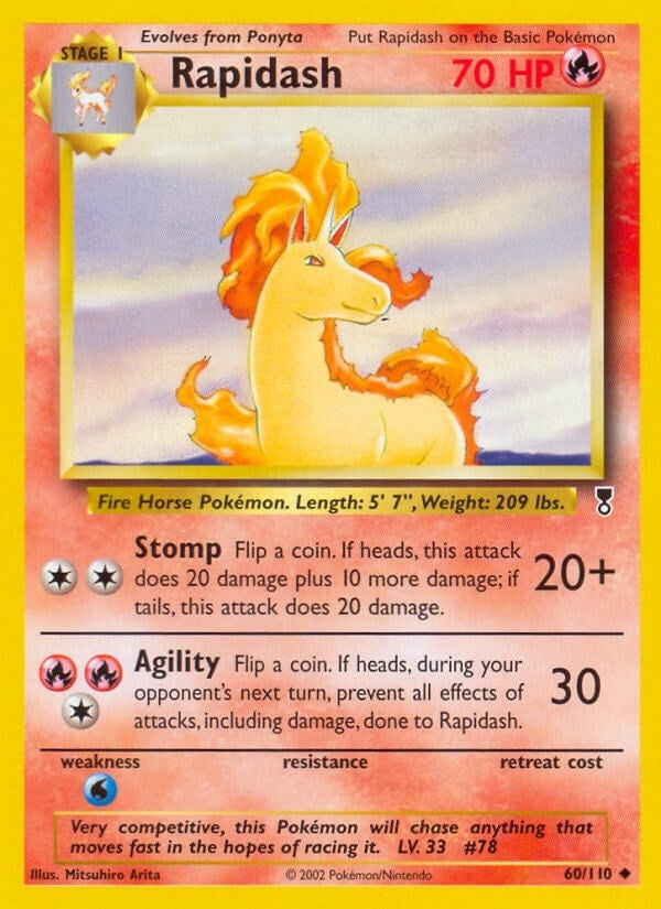 Image for Rapidash (060/110) (Legendary Collection) - Pokemon