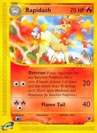 Image for Rapidash (62) (062/165) (Expedition) - Pokemon