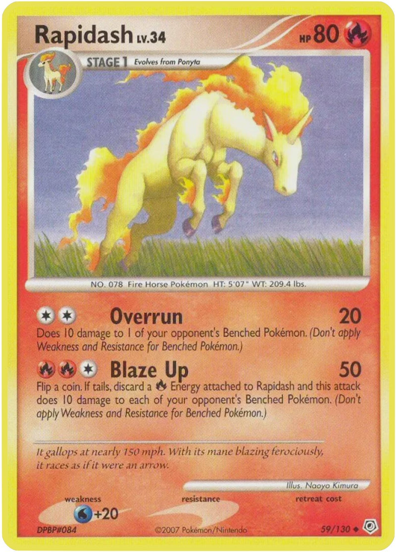 Image for Rapidash (59/130) (Diamond and Pearl) - Pokemon