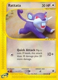 Image for Rattata (128/165) (Expedition) - Pokemon