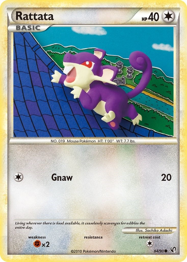 Image for Rattata (64/90) (Undaunted) - Pokemon