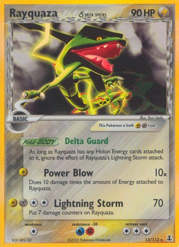 Image for Rayquaza (Delta Species) (13/113) (Delta Species) - Pokemon
