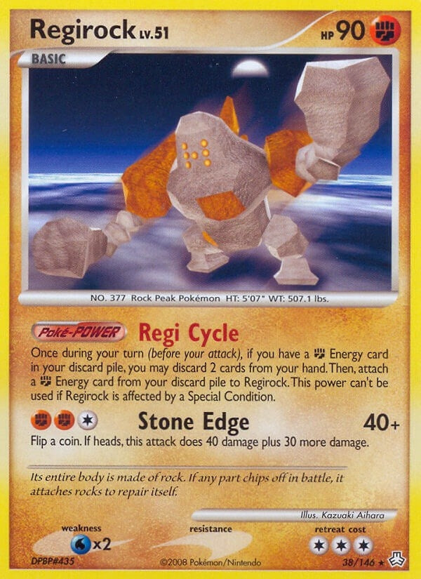 Image for Regirock (38/146) (Legends Awakened) - Pokemon