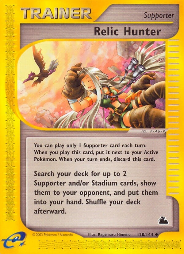 Image for Relic Hunter (120/144) (Skyridge) - Pokemon