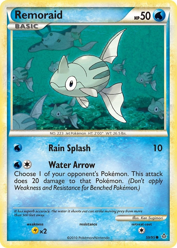Image for Remoraid (59/95) (Unleashed) - Pokemon